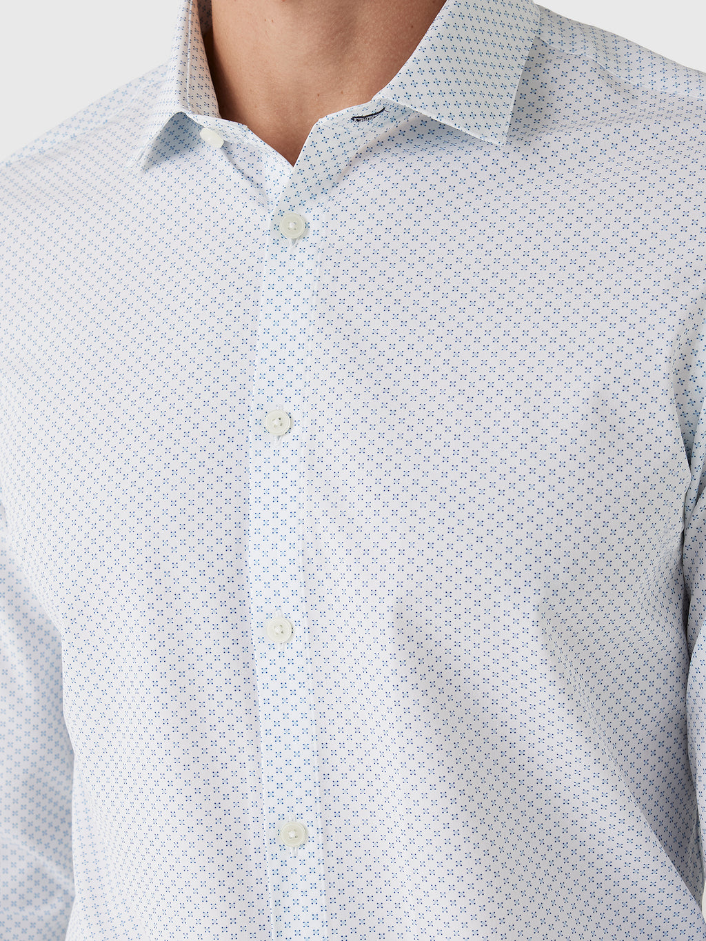 Mizzen+Main Men's Trim Leeward Dress Shirt - Saint Bernard