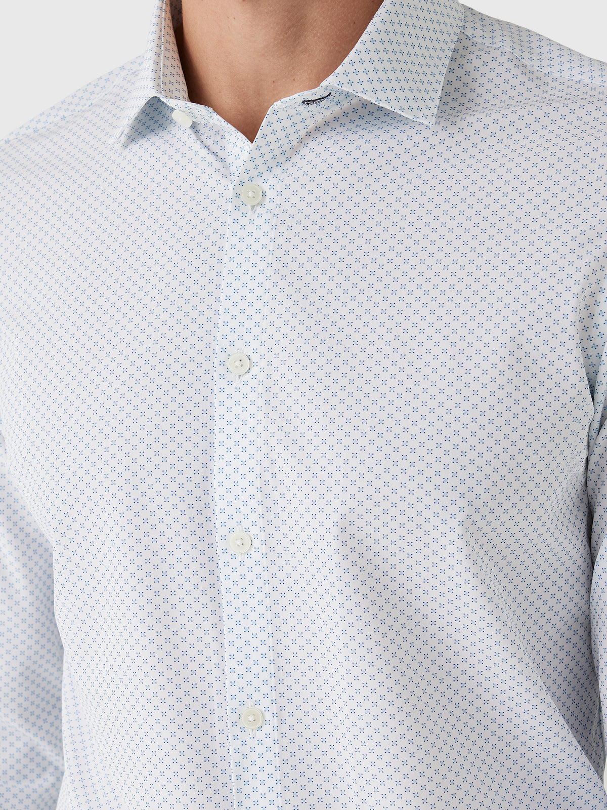 Mizzen+Main Men's Trim Leeward Dress Shirt - Saint Bernard