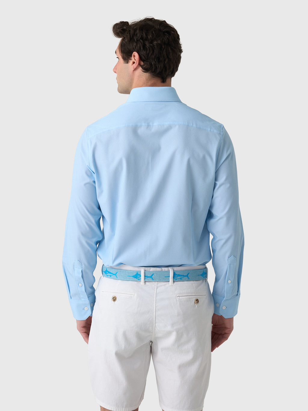 Mizzen+Main Men's Trim Leeward Dress Shirt - Saint Bernard