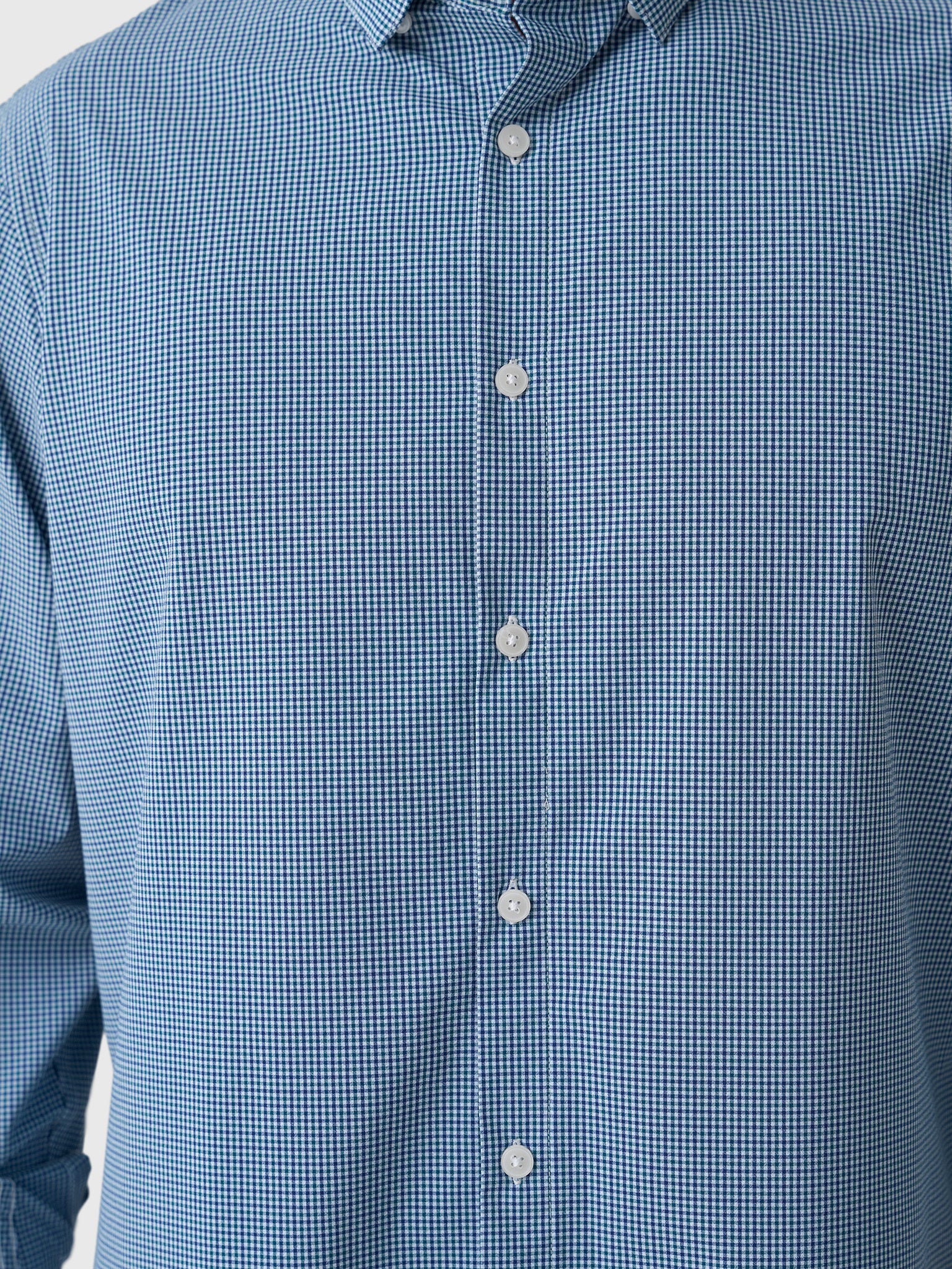Mizzen+Main Men's Trim Leeward No Tuck Dress Shirt - Saint Bernard