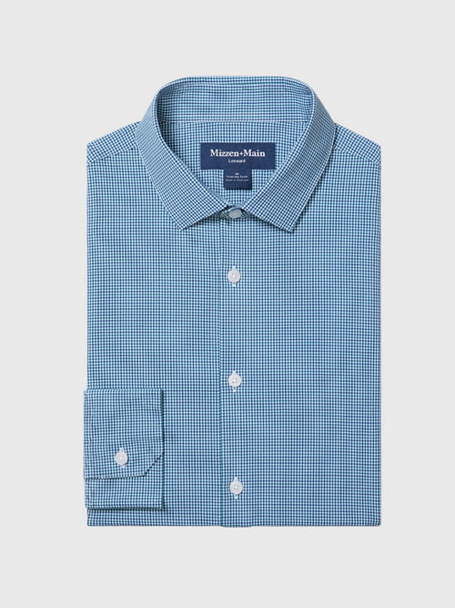 Mizzen+Main Men's Trim Leeward No Tuck Dress Shirt