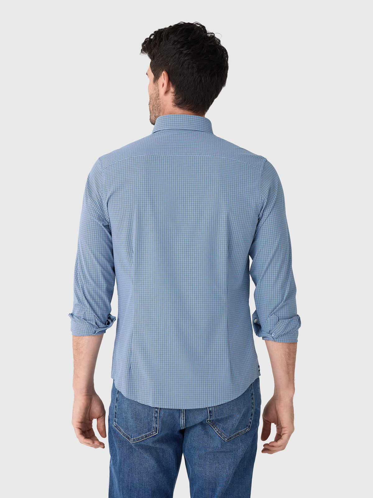 Mizzen+Main Men's Trim Leeward No Tuck Dress Shirt - Saint Bernard