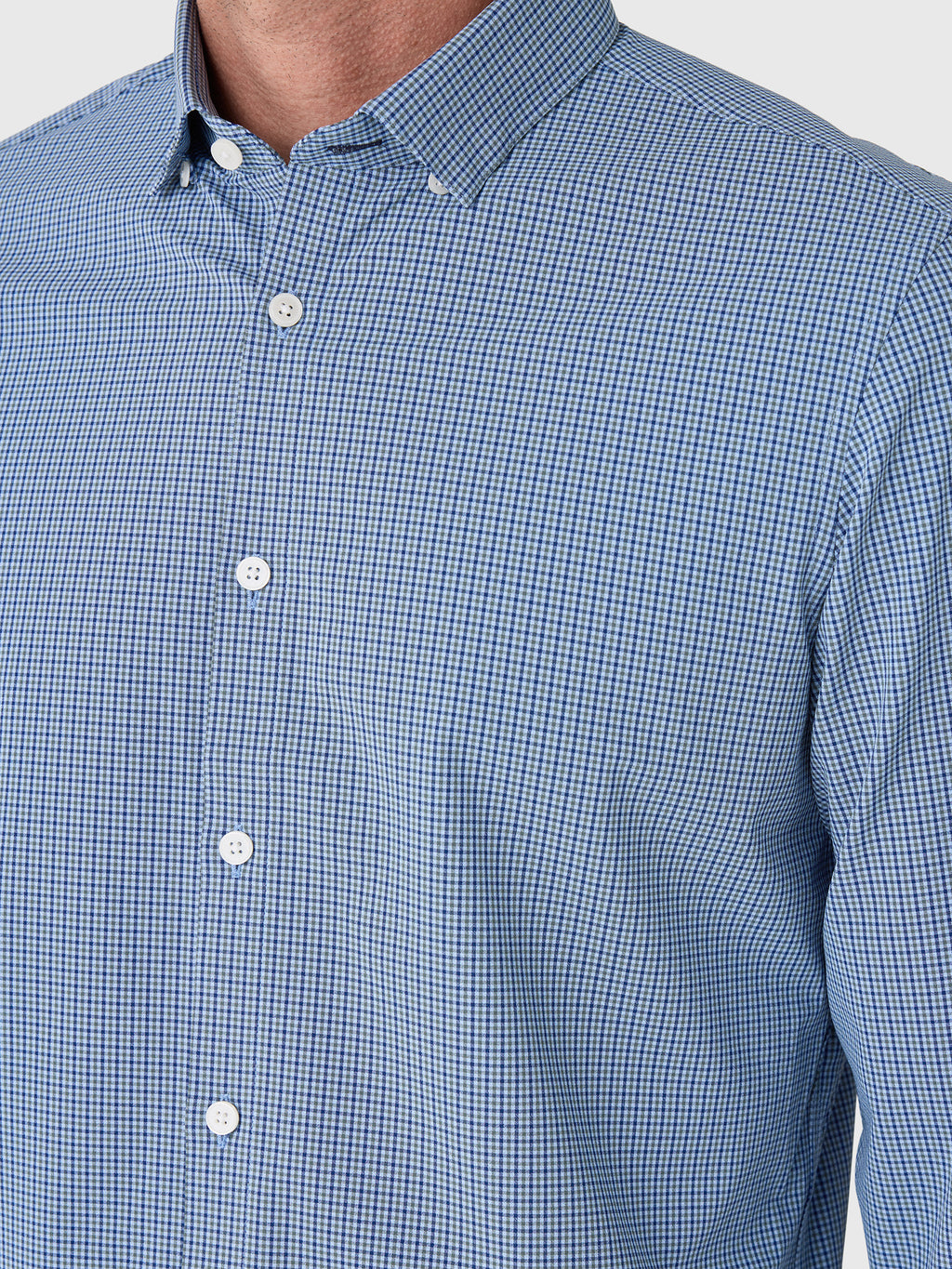 Mizzen+Main Men's Trim Leeward No Tuck Dress Shirt - Saint Bernard