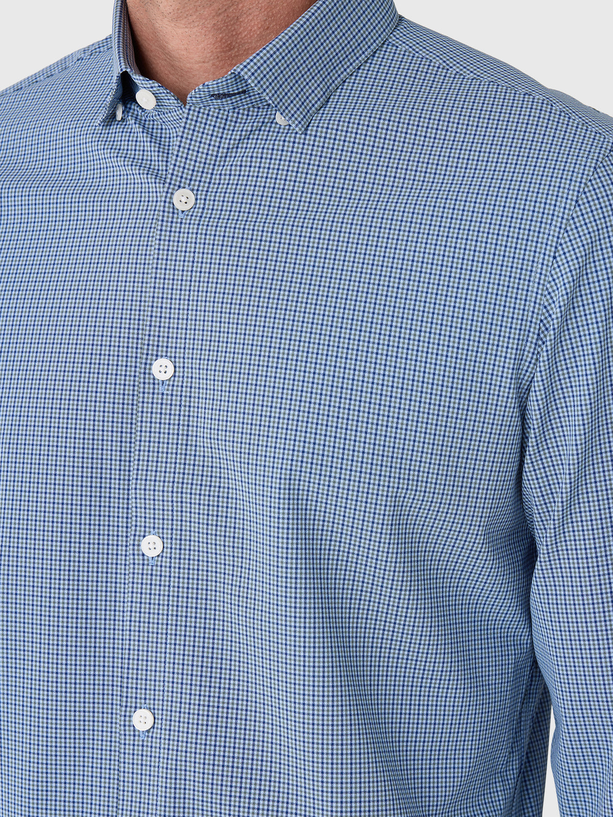 Mizzen+Main Men's Trim Leeward No Tuck Dress Shirt - Saint Bernard