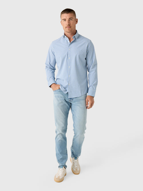 Mizzen+Main Men's Trim Leeward No Tuck Dress Shirt