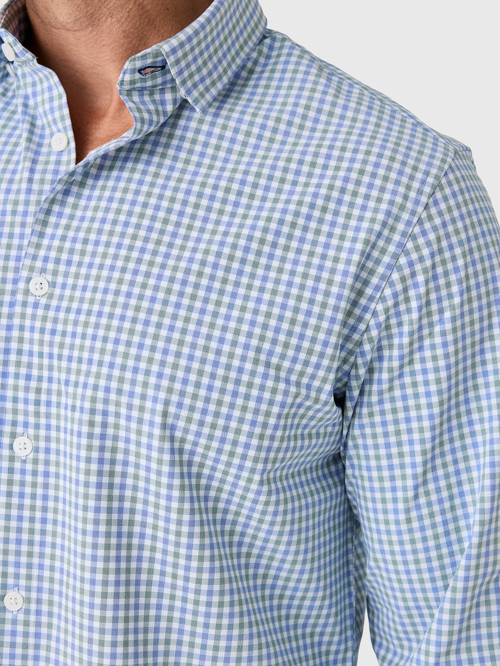 Mizzen+Main Men's Trim Leeward No Tuck Dress Shirt - Saint Bernard