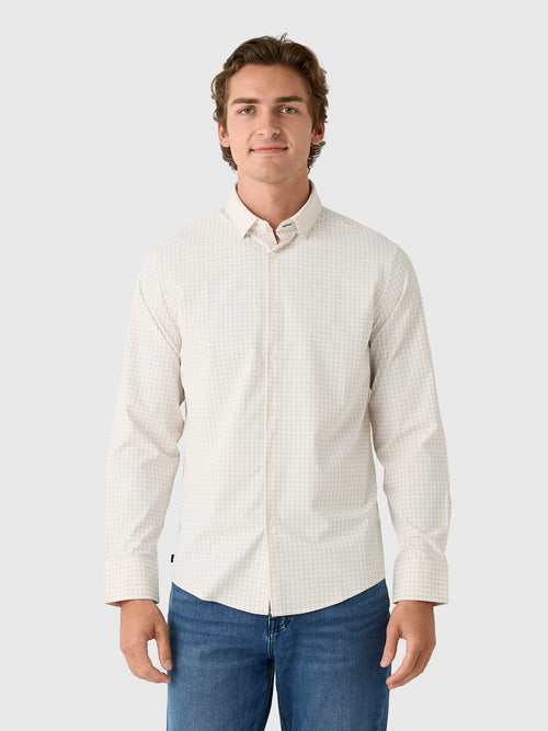 Mizzen+Main Men's Trim Leeward No Tuck Dress Shirt