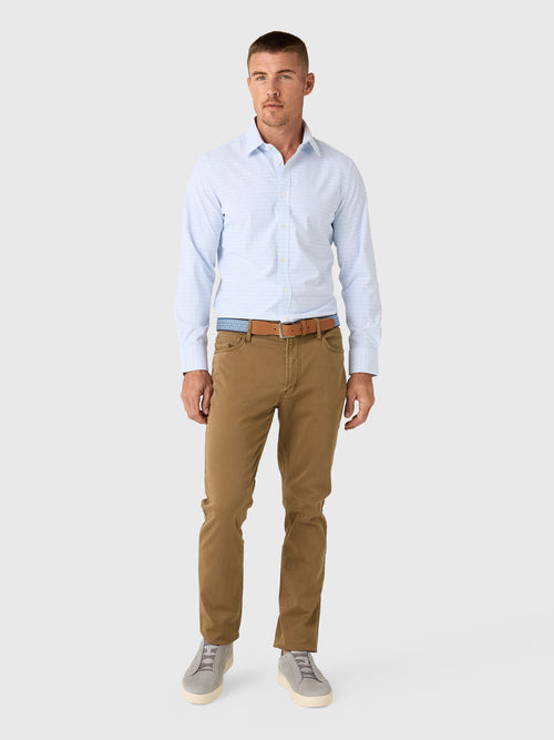 Mizzen+Main Men's Trim Leeward Formal Dress Shirt