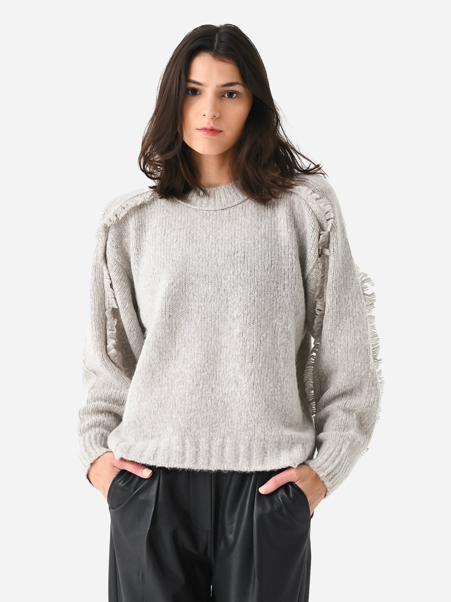 Brochu Walker Women's The Aimee Fringe Crew - Saint Bernard