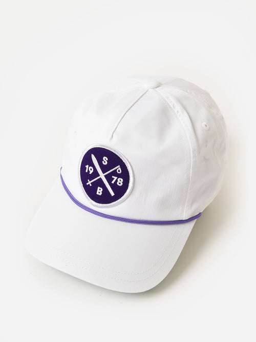 Saint Bernard Ski Cross Patch Hat