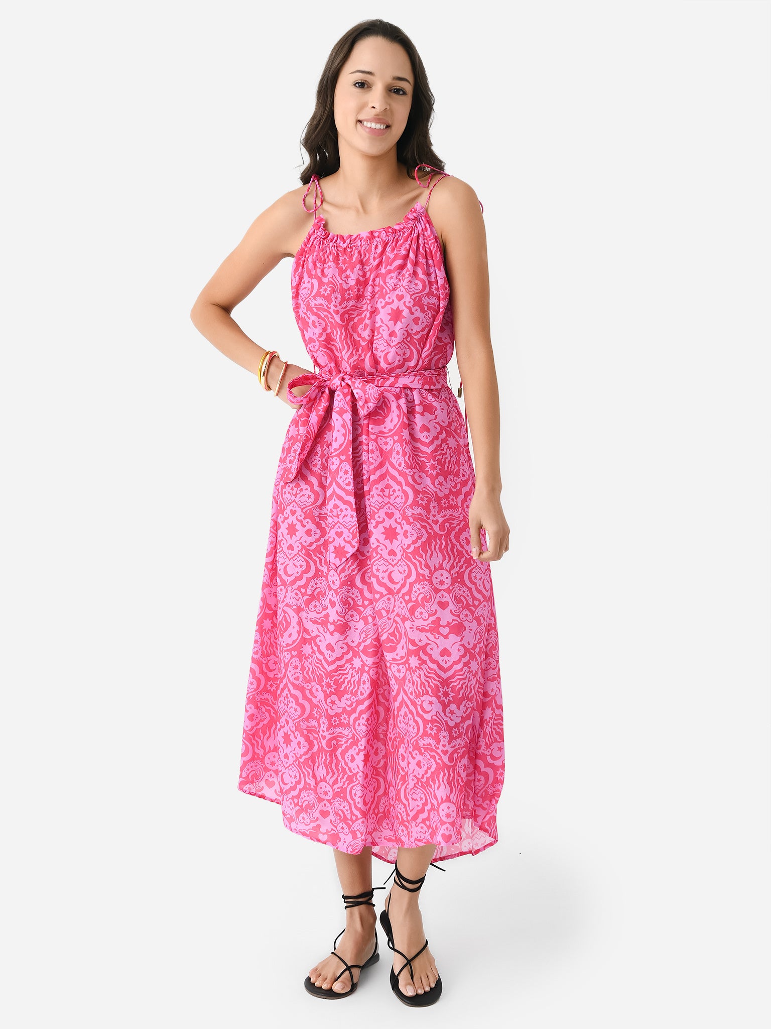 Chufy Women's Rain Maxi Dress - Saint Bernard