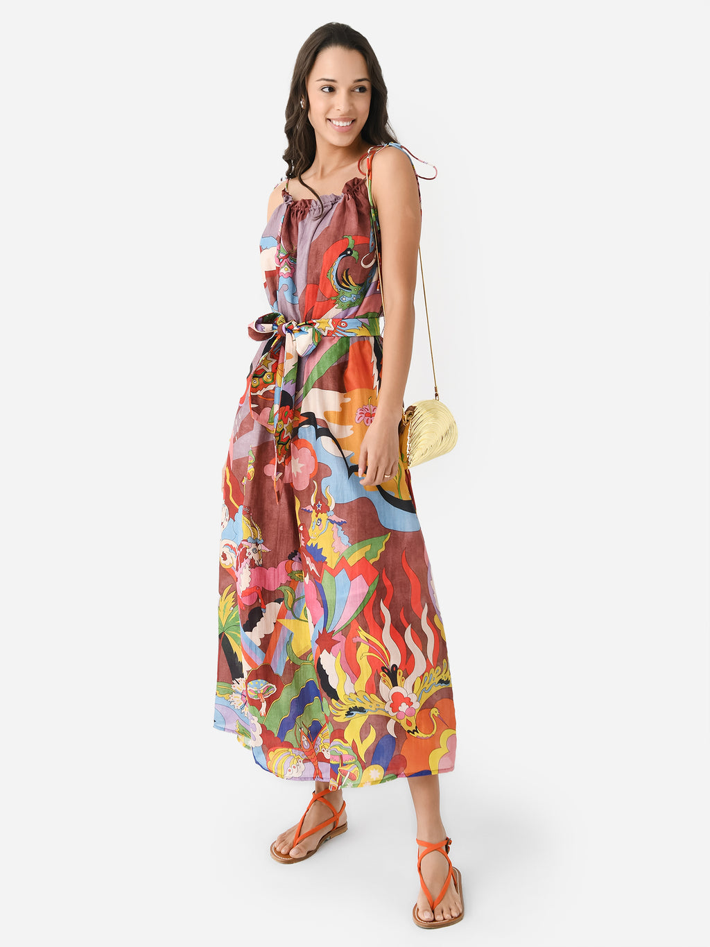 Chufy Women's Rain Maxi Dress - Saint Bernard