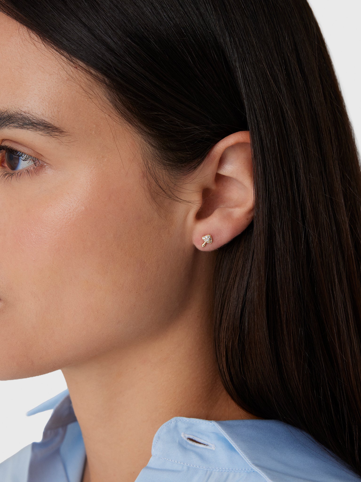 TAI Mushroom Stud Earrings - Saint Bernard