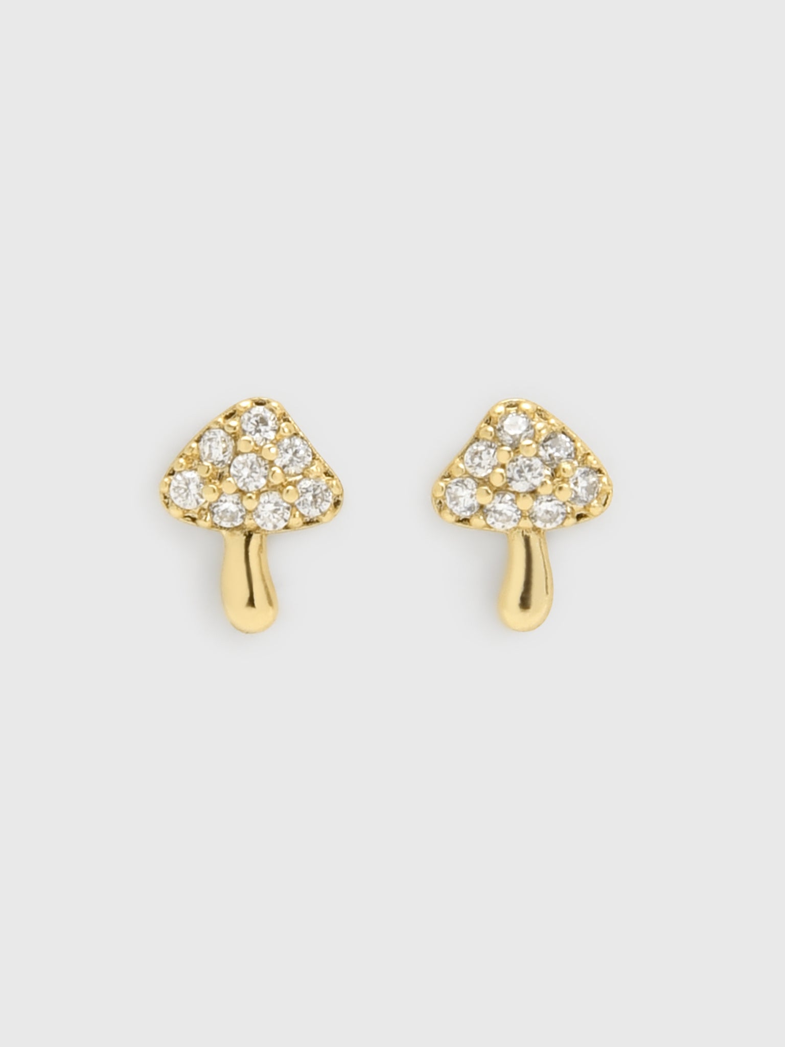 TAI Mushroom Stud Earrings - Saint Bernard