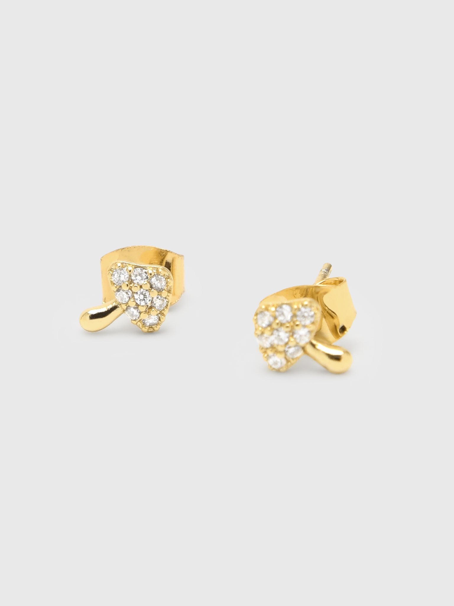 TAI Mushroom Stud Earrings - Saint Bernard