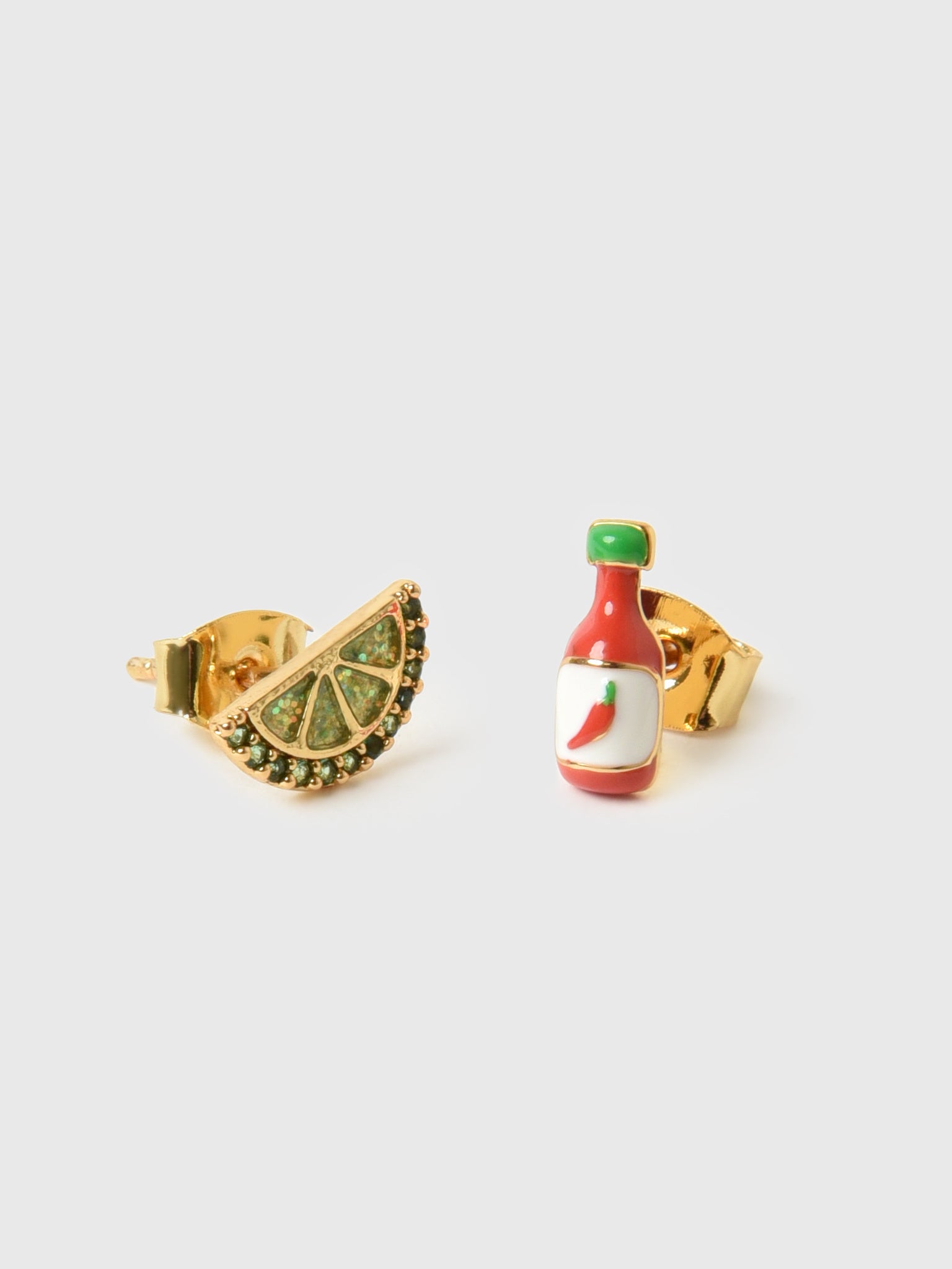 TAI Tabasco + Lime Stud Earrings - Saint Bernard