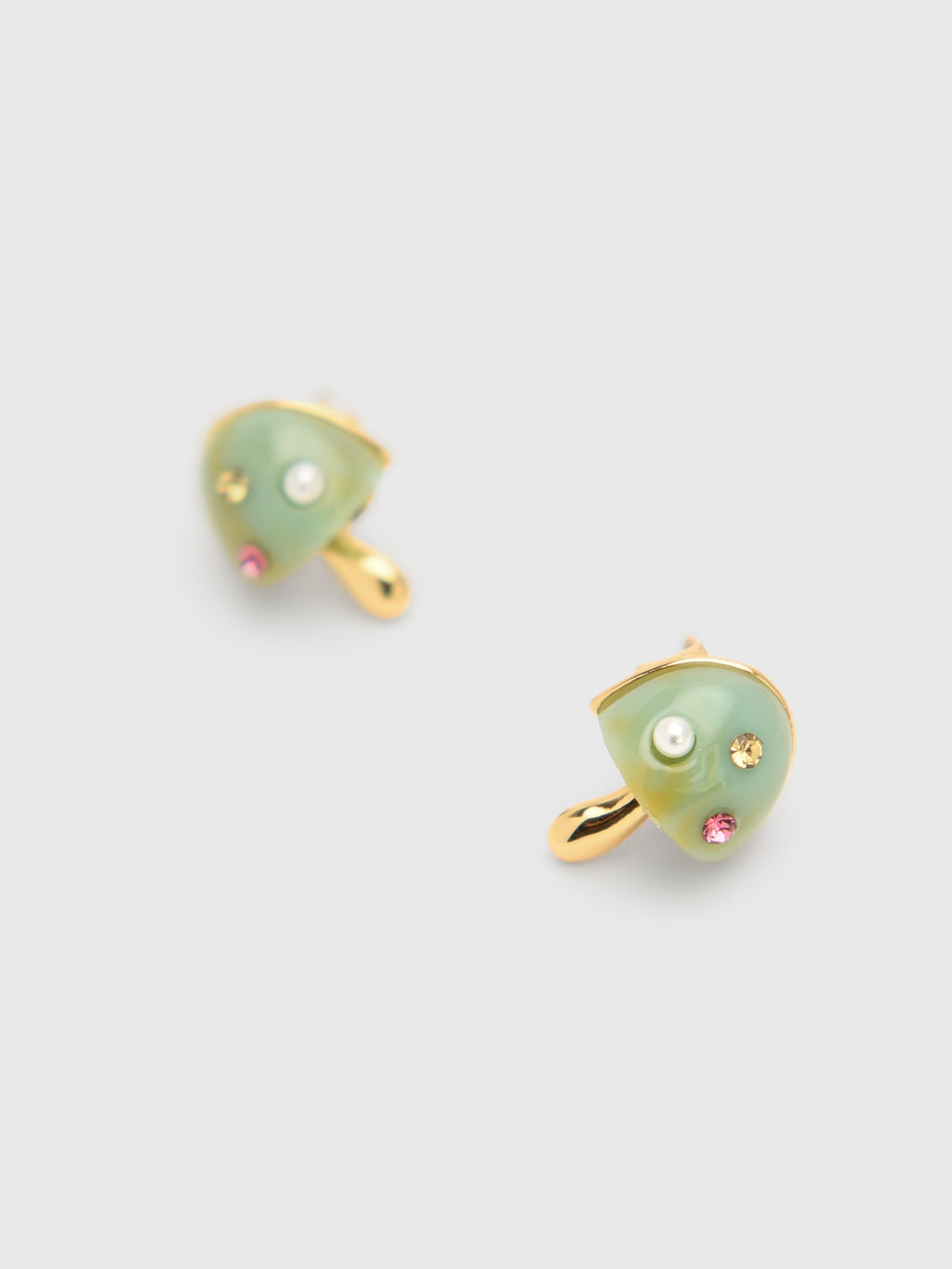 TAI Magical Mushroom Stud Earrings - Saint Bernard