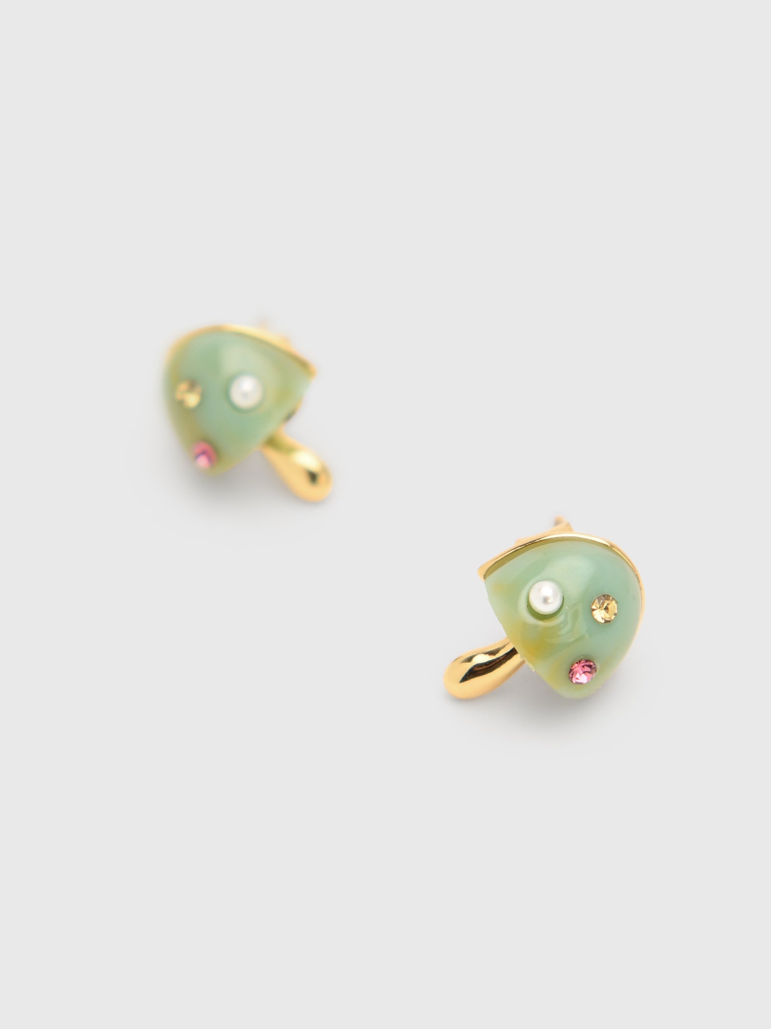 TAI Magical Mushroom Stud Earrings - Saint Bernard