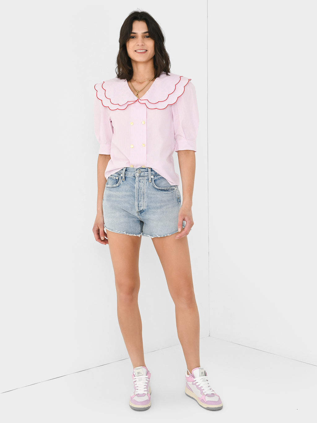 TEA TIME SHIRTxLIGHTPINKSTRIPE-alt2