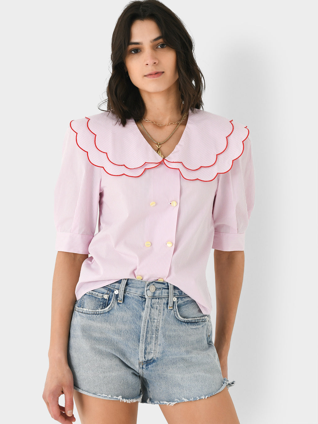 La Veste Women's Tea Time Shirt - Saint Bernard