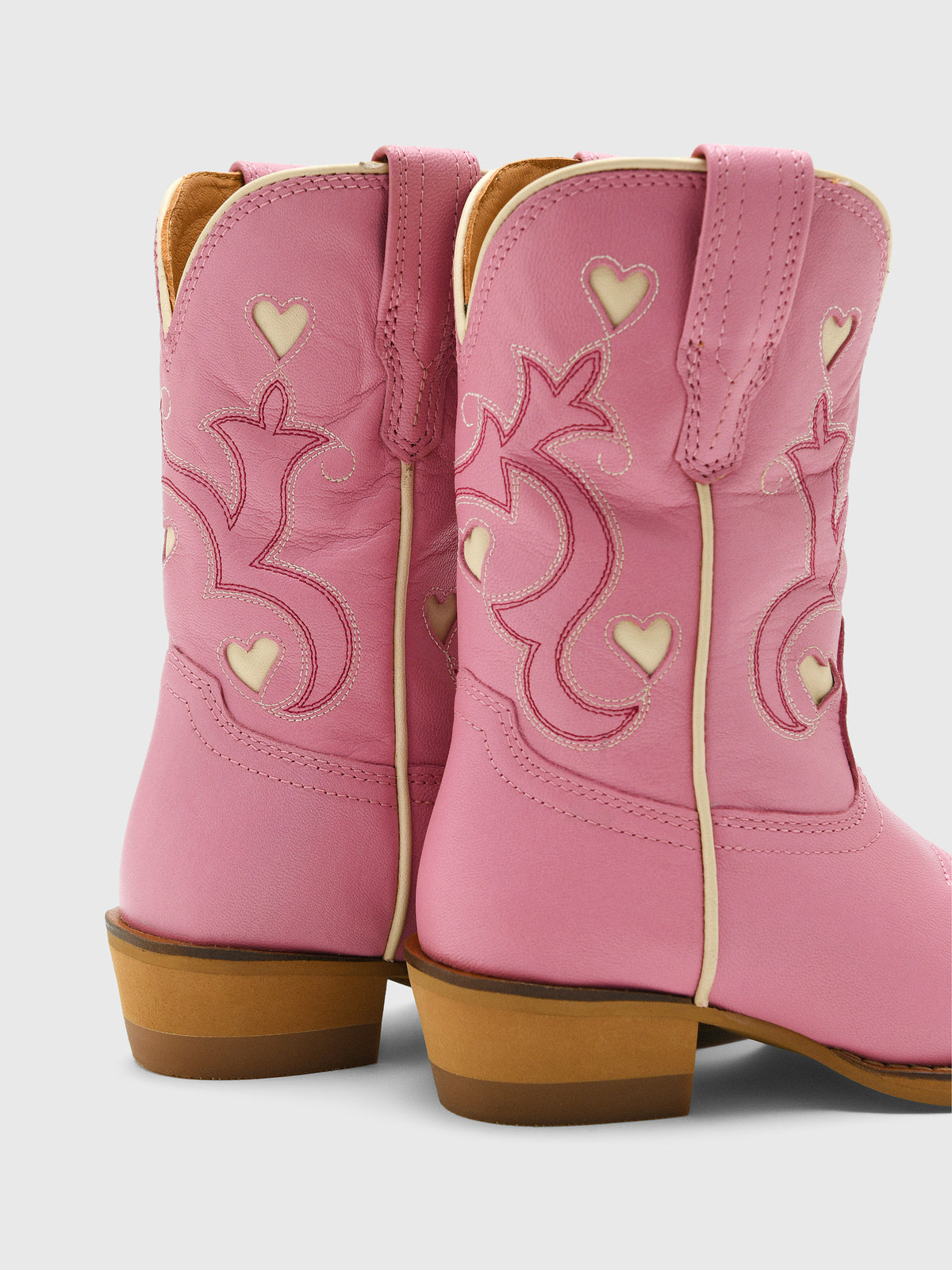 Tecovas Girls' The Annie Hearts Boot - Saint Bernard