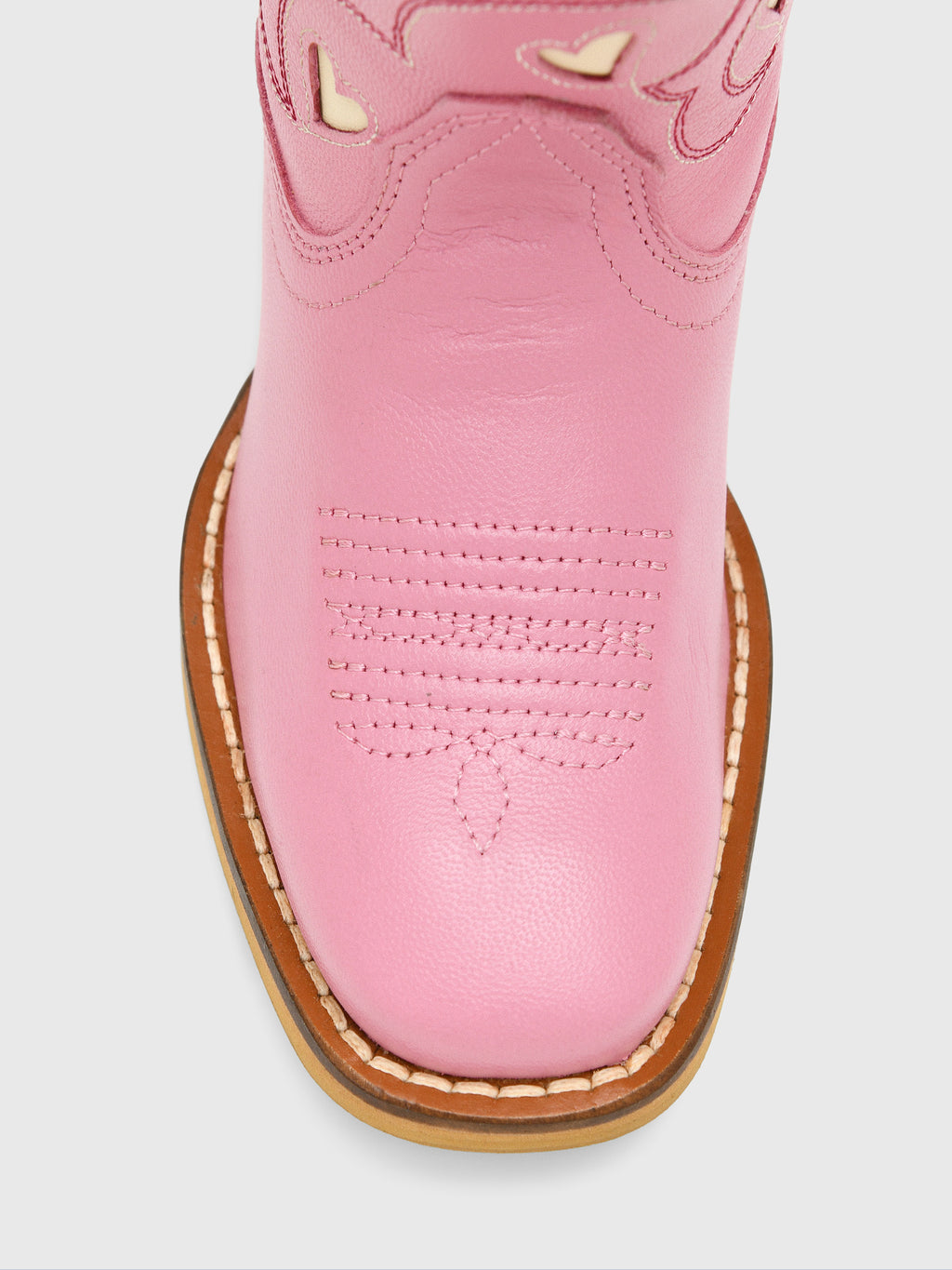 Tecovas Toddler Girls' The Annie Hearts Boot - Saint Bernard