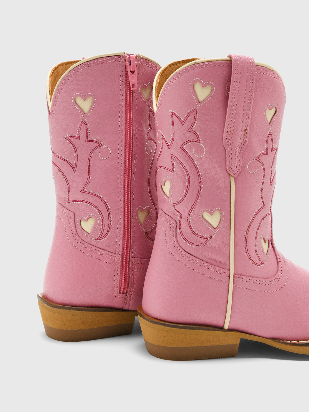 Tecovas Toddler Girls' The Annie Hearts Boot - Saint Bernard