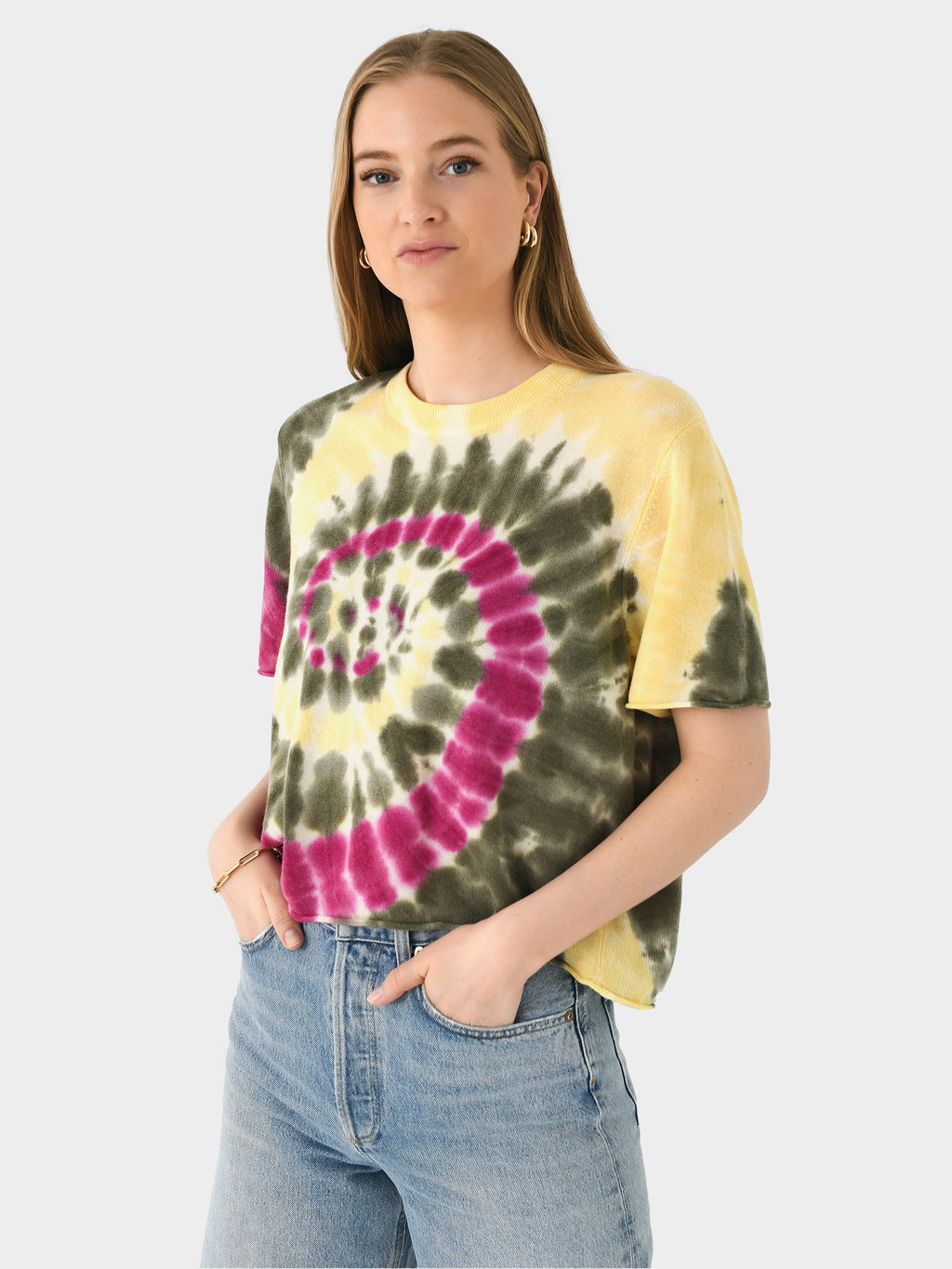 Kujten Women's Sunny Sweater Tee - Saint Bernard