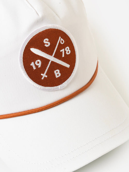 Saint Bernard Ski Cross Patch Hat