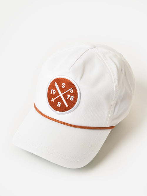 Saint Bernard Ski Cross Patch Hat