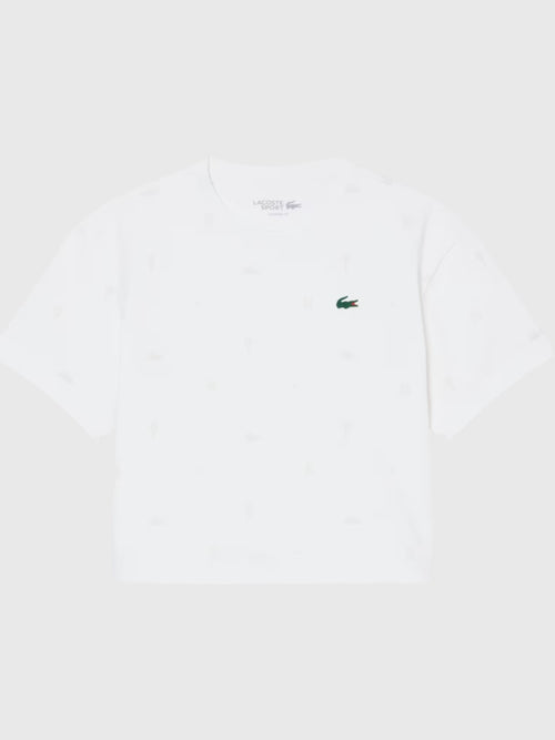 Lacoste Women's Oversized Ultra Dry Tennis T-Shirt