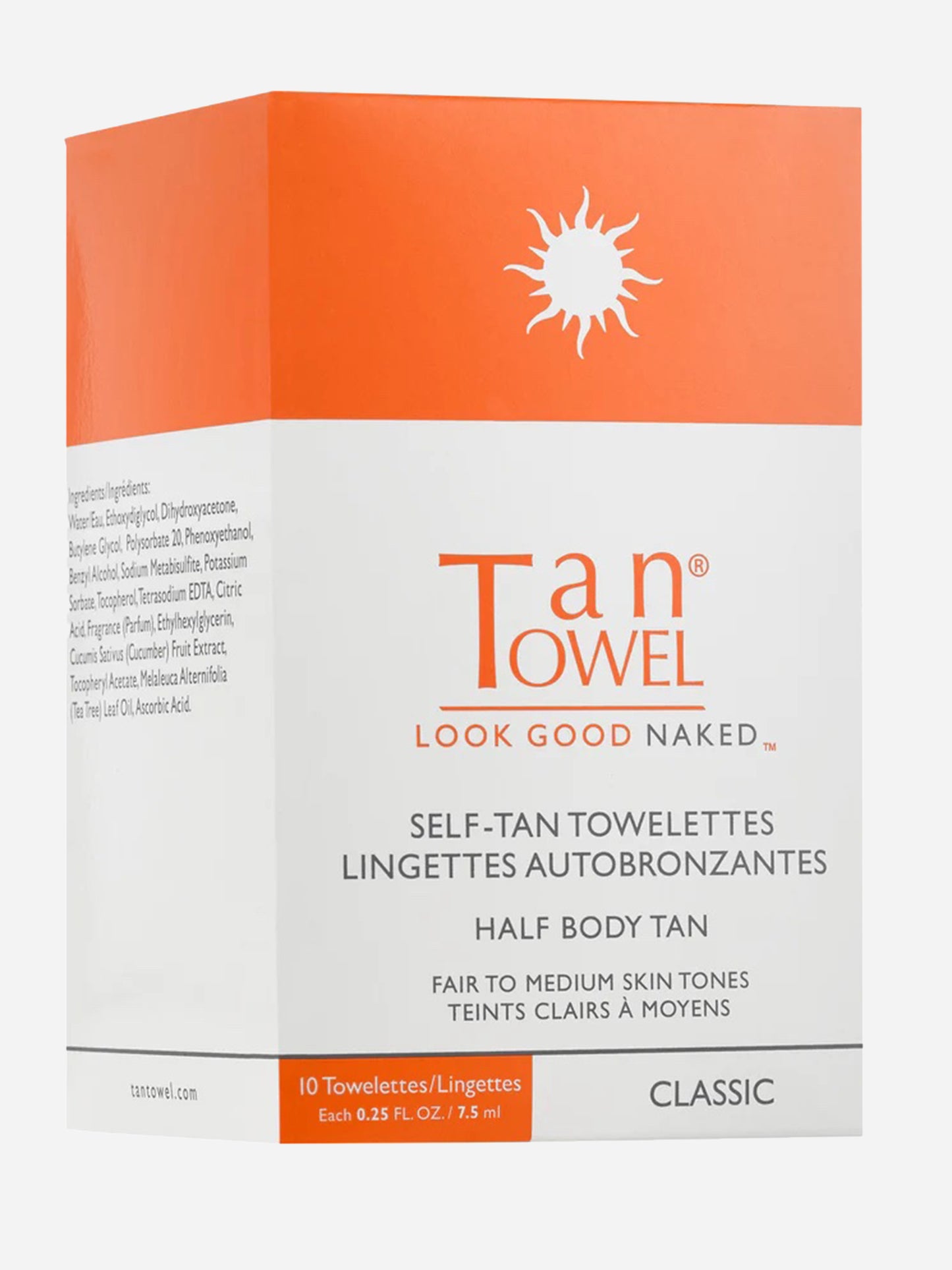 Tan Towel Full Body Tan Towelette