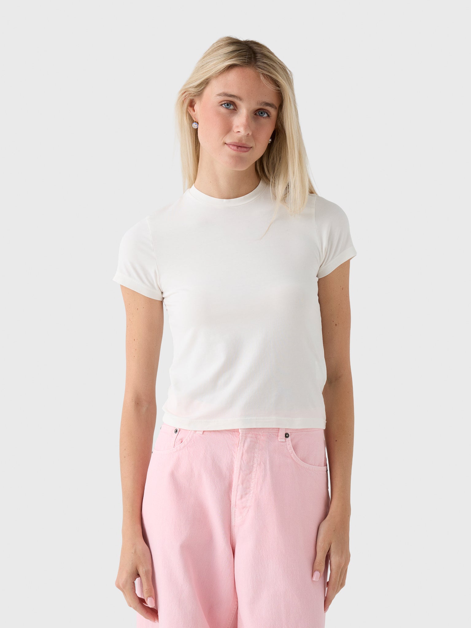 SLVRLAKE Women's Fitted Tee - Saint Bernard