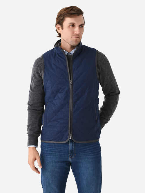 RYE51 Men's The Berkley Quilted Wool Heritage Vest