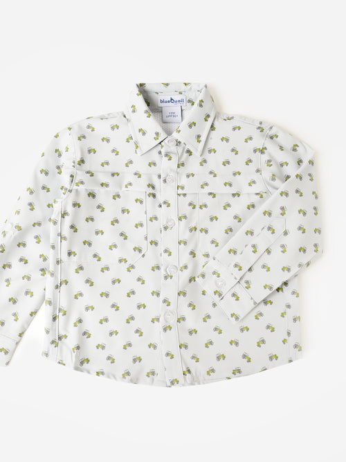 Blue Quail Boys' Everyday Long Sleeve Shirt