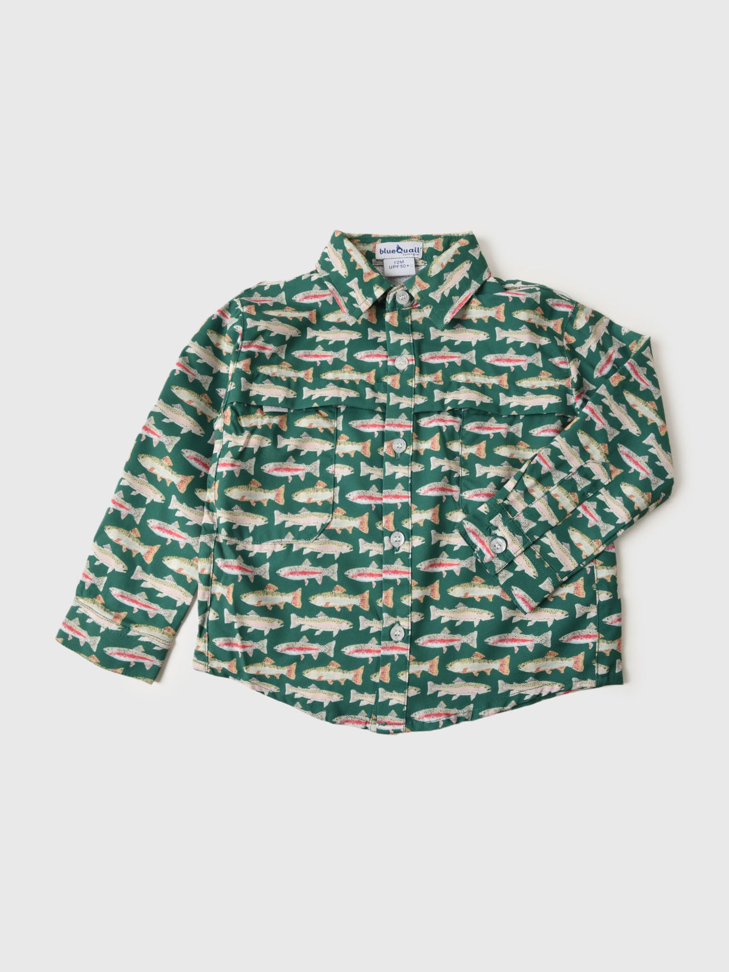 Blue Quail Boys' Everyday Button-Down Shirt - Saint Bernard