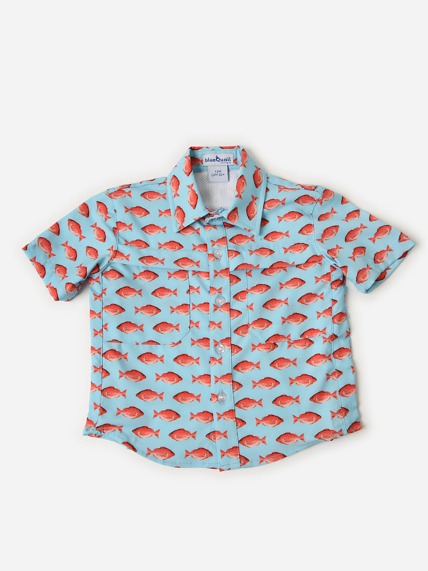 Blue Quail Boys' Everyday Button-Down Shirt - Saint Bernard