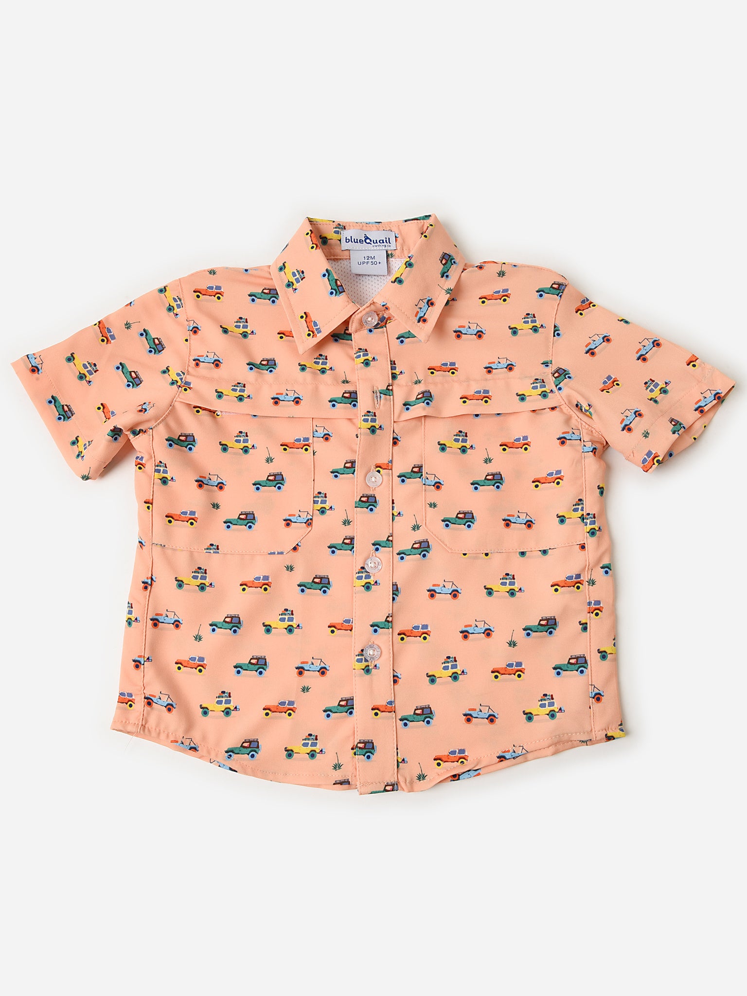 Blue Quail Boys' Everyday Button-Down Shirt - Saint Bernard