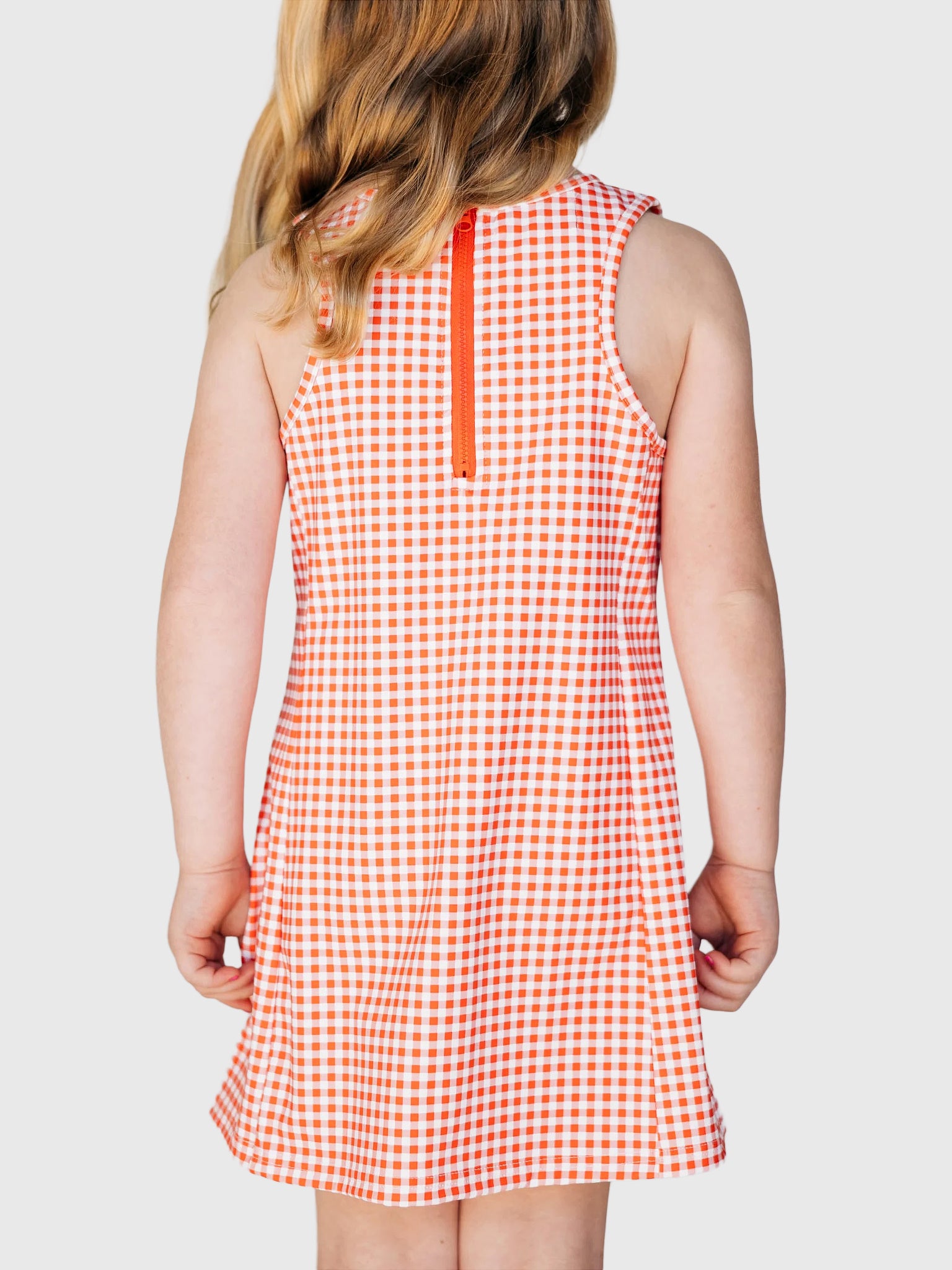 Scarlet And Gold Girls' The Grace Gingham Dress