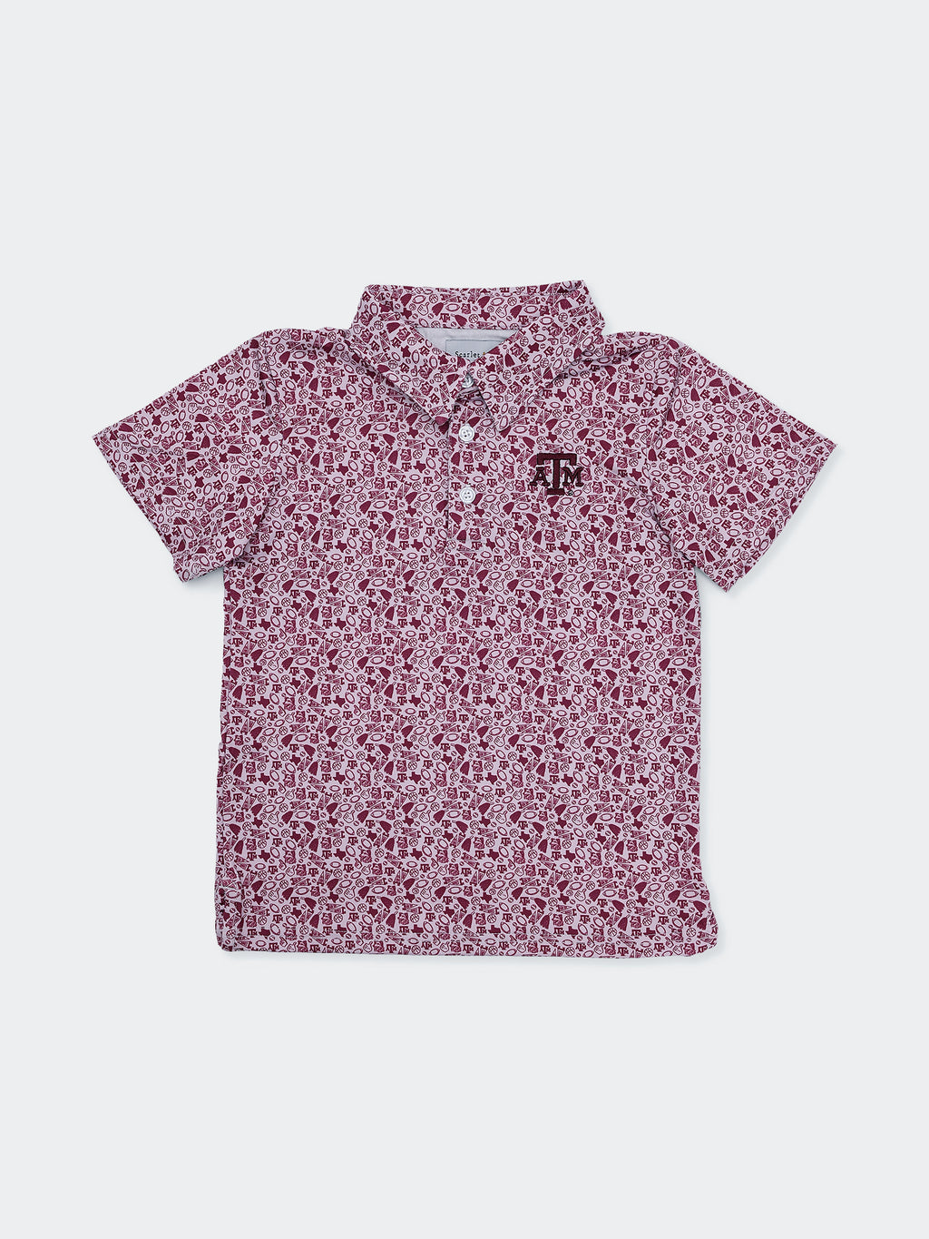 Scarlet And Gold Boys' The James Polo - Saint Bernard