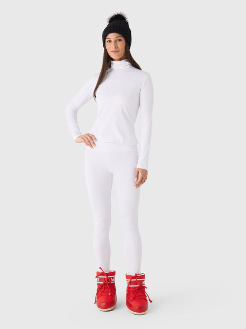 Berno Women's The Barely Base Layer Top - Saint Bernard