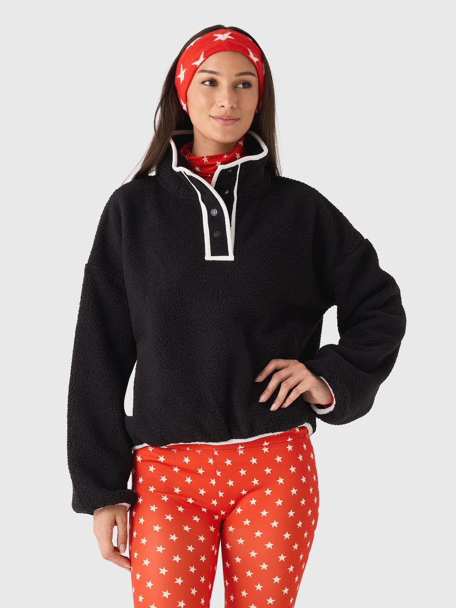 Berno Women's The Cloud Snap Fleece Pullover
