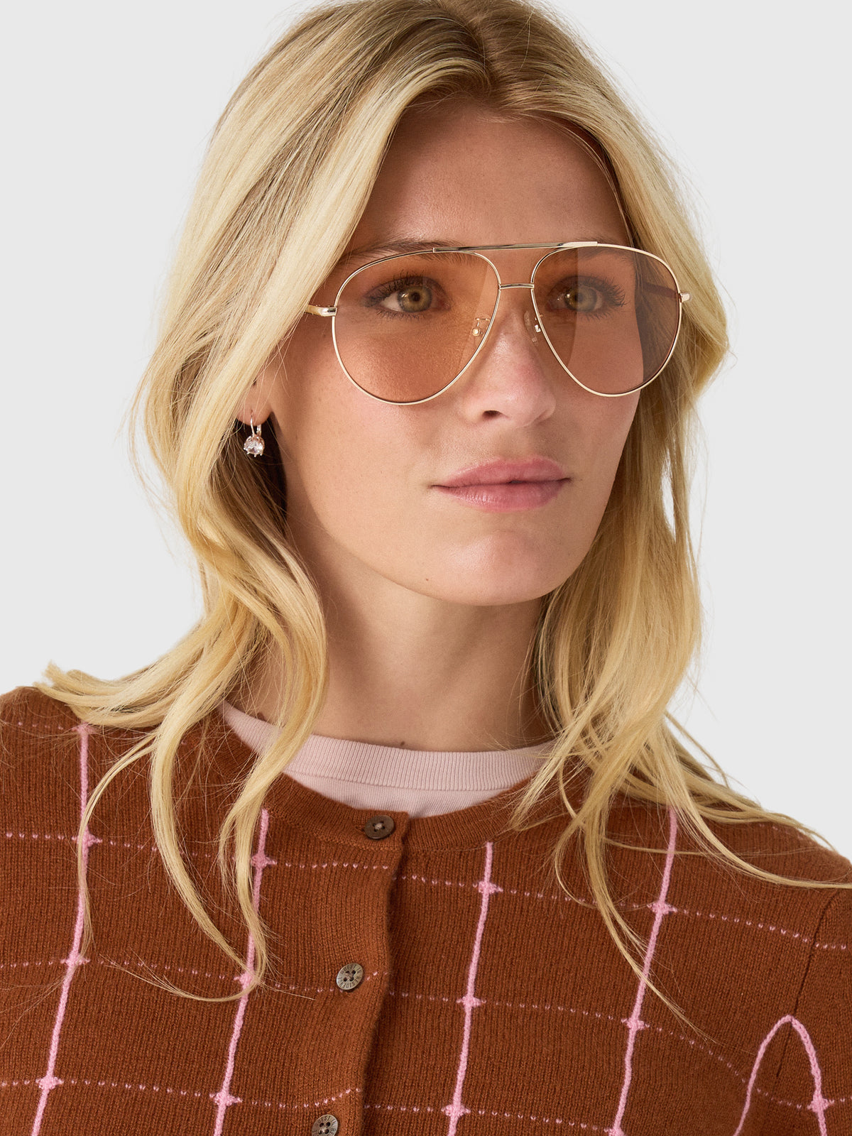 Past Midnight The Flare Sunglasses - Saint Bernard