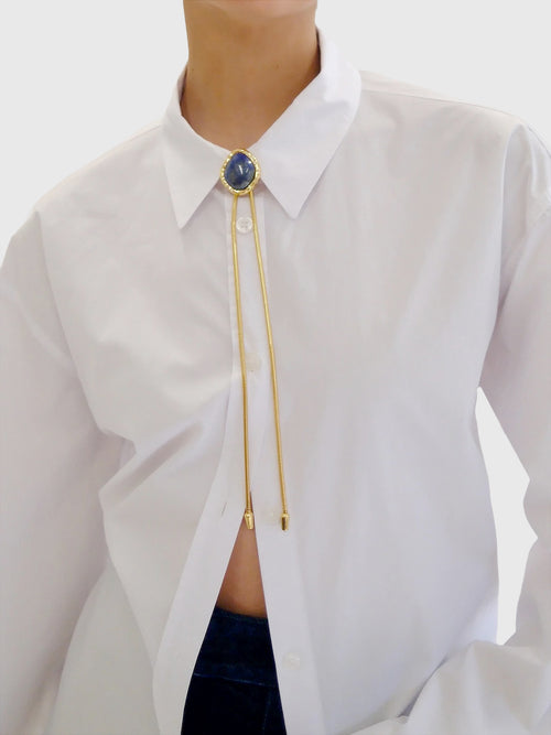 Bolola The Lola Lapis Necklace - Saint Bernard