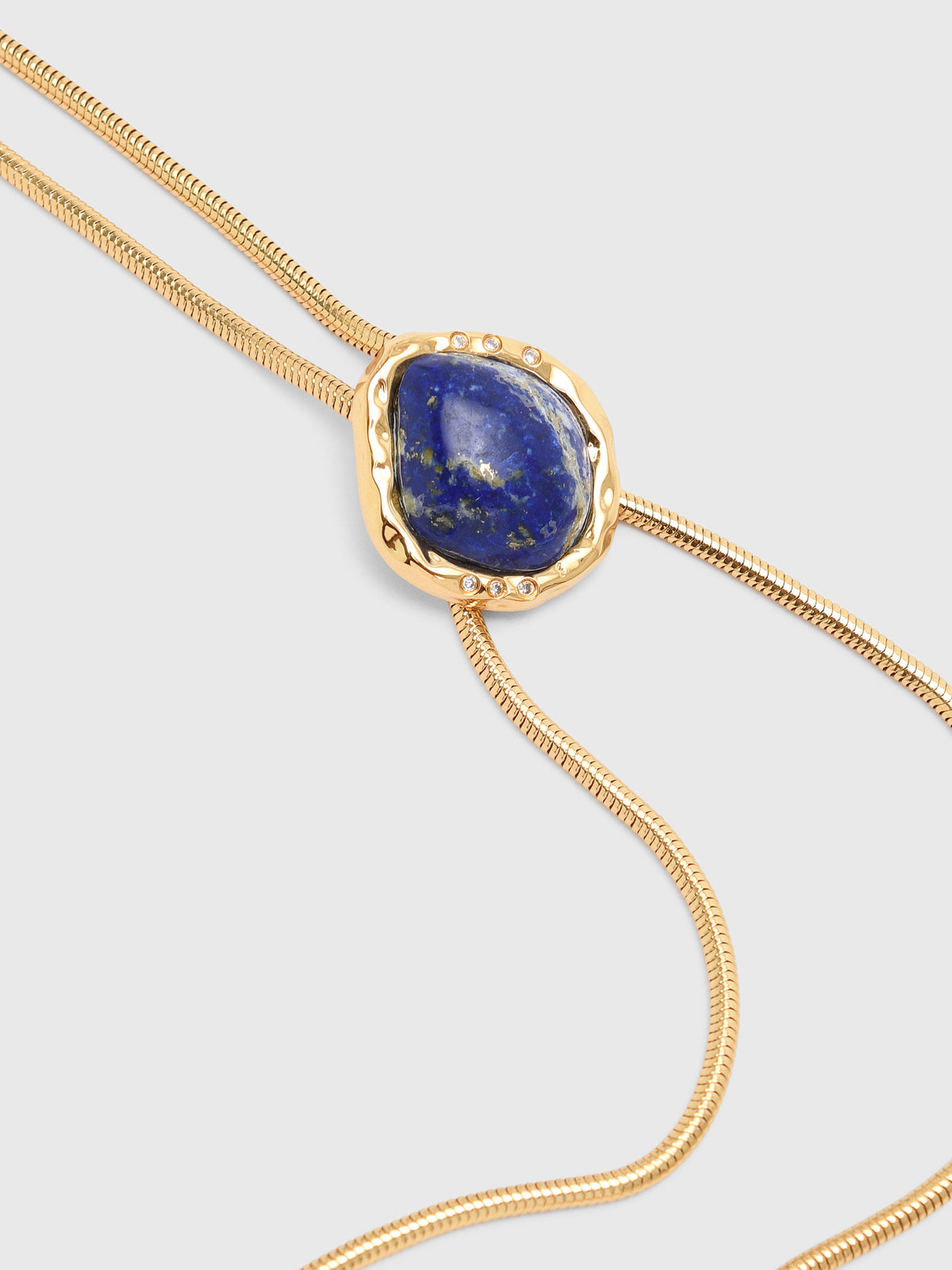 Bolola The Lola Lapis Necklace - Saint Bernard