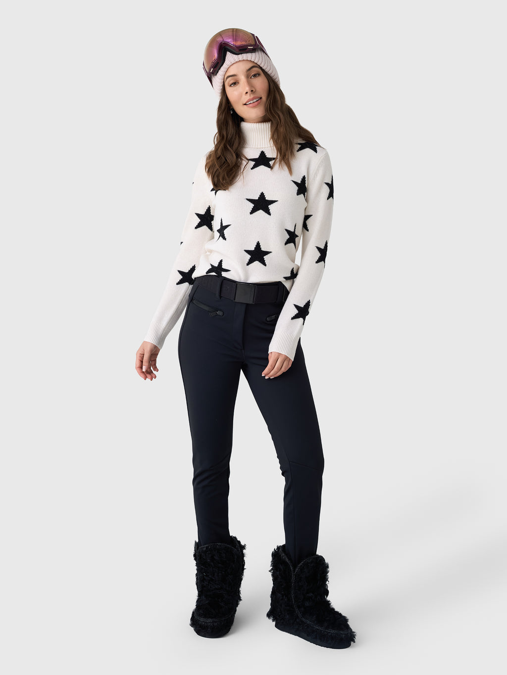 THE SNOWBIRD SWEATERxCREAMBLACKSTAR-alt1