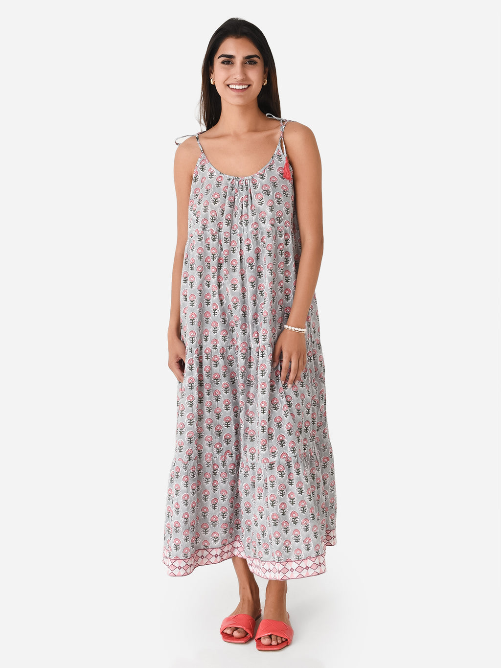 Sur La Vague Women's Thin Strap Dress - Saint Bernard