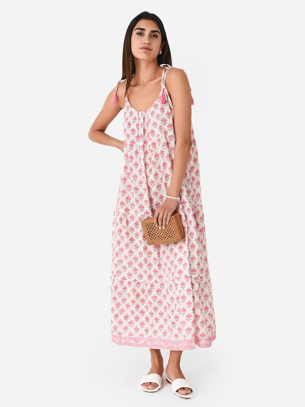 Sur La Vague Women's Thin Strap Dress - Saint Bernard