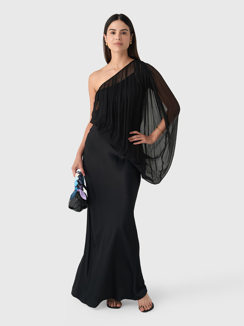 Third Form Women's Solstice One Shoulder Floor Length Dress