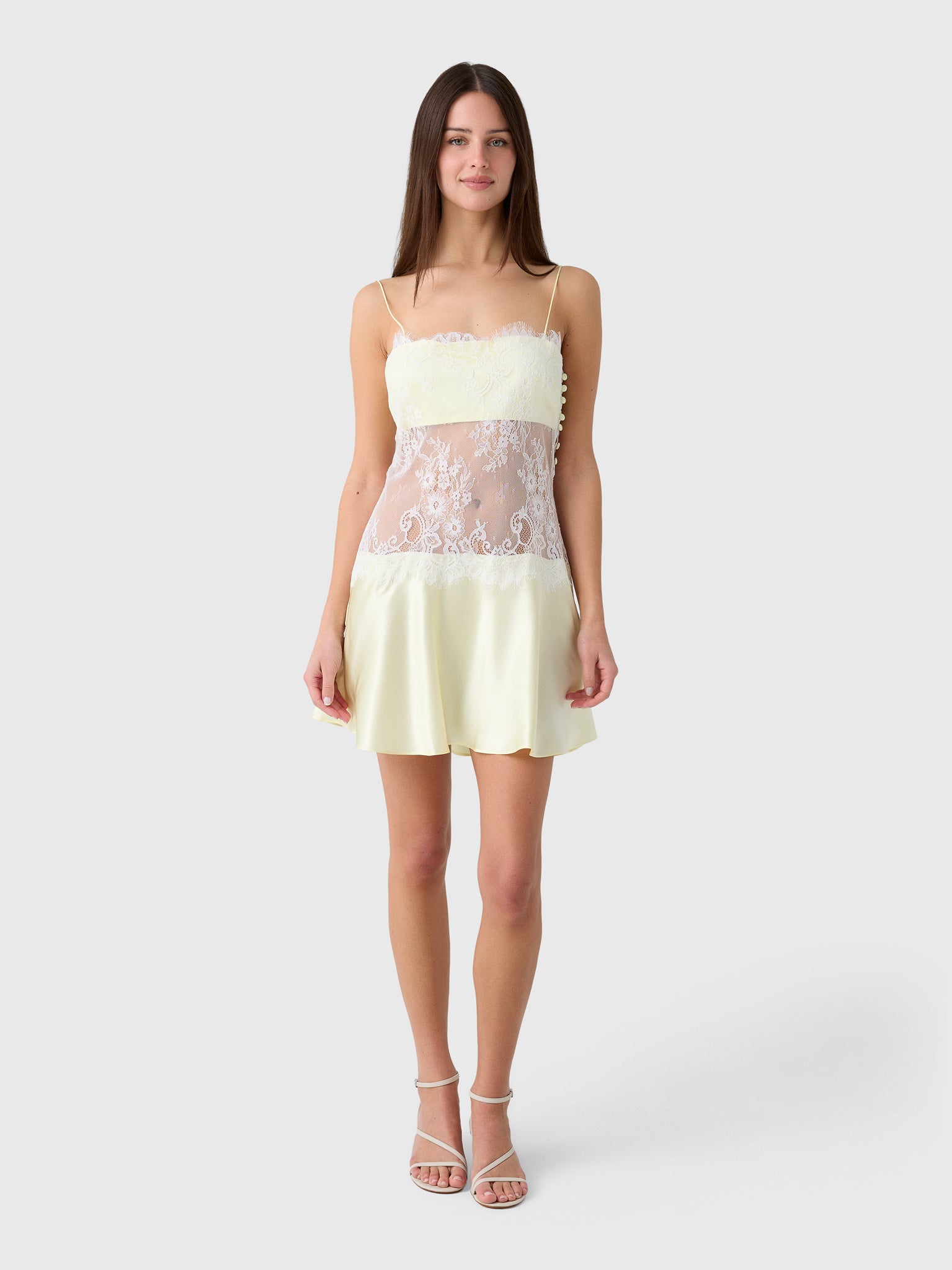 Third Form Women's Poetry Lace Mini Dress - Saint Bernard
